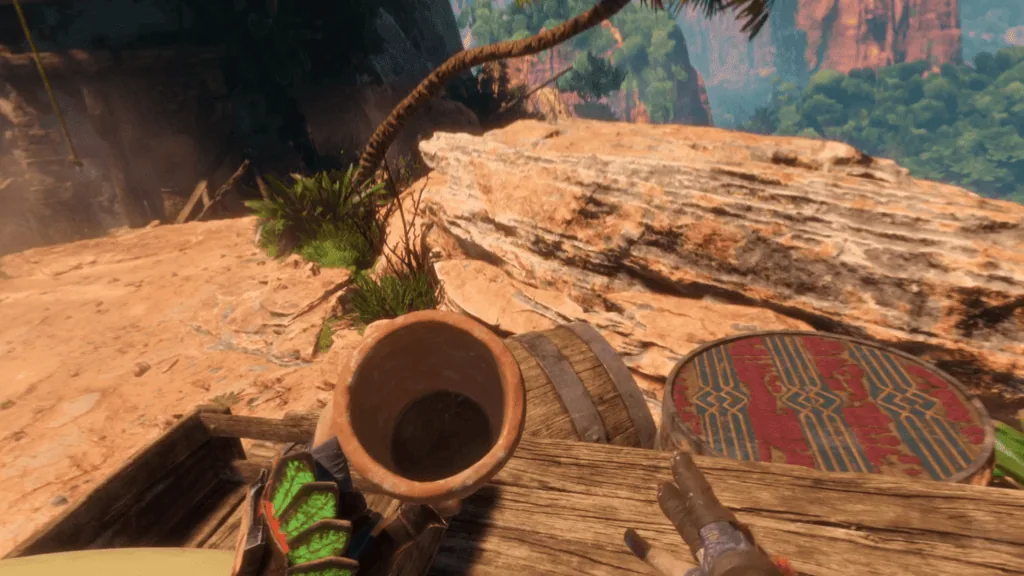 Review: horizon call of the mountain é essencial para o ps vr2 Interagindo com objetos em horizon call of the mountain