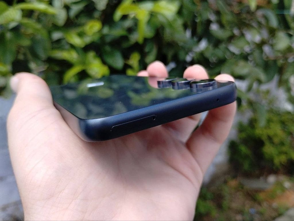 Módulo triplo de câmeras traseiras do galaxy a54
