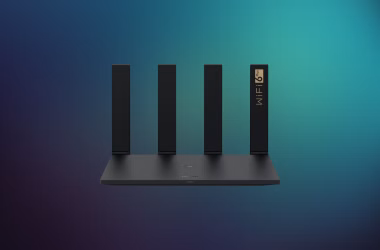Roteador huawei ax3 pro com wi-fi 6 plus, velocidade de 3000 mbps, cobertura de sinal avançada.