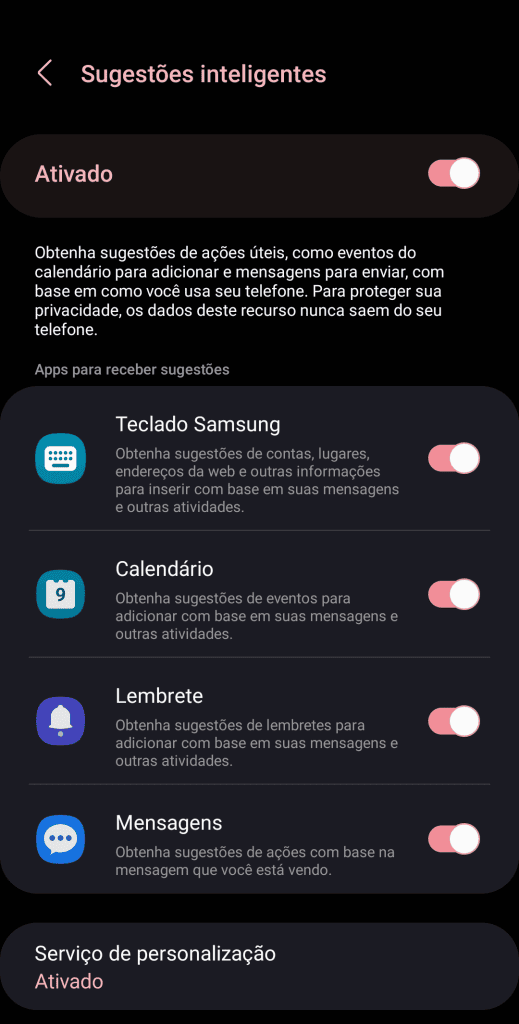 XNUMX つの UI でのスマートな提案設定