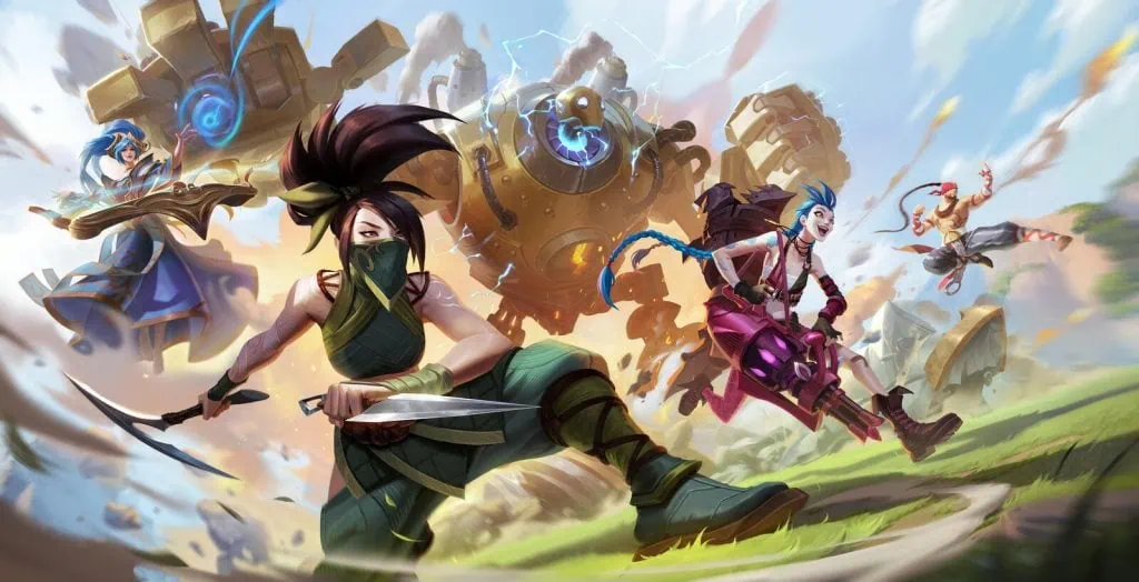 Honor of kings chega ao brasil: veja como jogar esse moba Arte promocional de wild rift