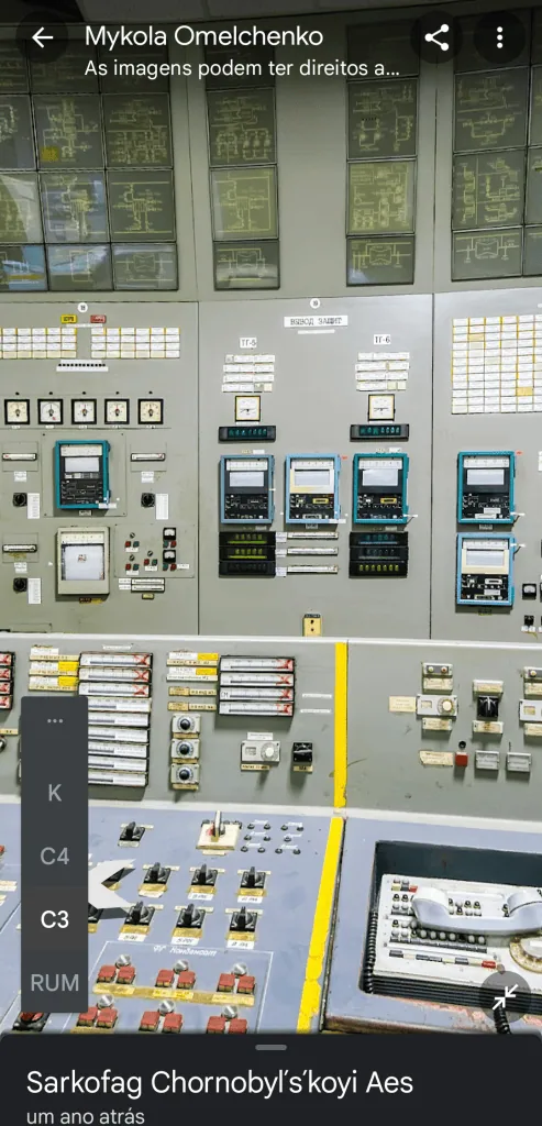 Chernobyl: faça um tour virtual pela região do acidente nuclear Chernobyl: faça um tour virtual pela região do acidente nuclear. Utilizando o google maps você pode visitar a cidade que foi devastada pela radiação 1986