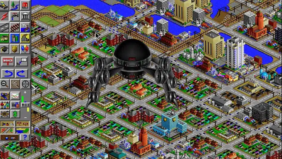 Por que a ea games desistiu da franquia simcity? Captura de tela do "simcity 4", jogo de 1993.