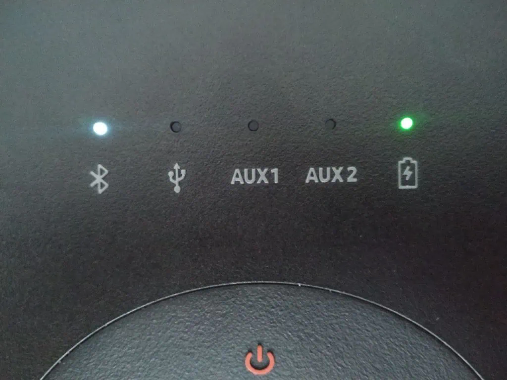 Review: sound tower samsung mx-st45b traz som impecável e mobilidade Leds da parte superior da sound tower