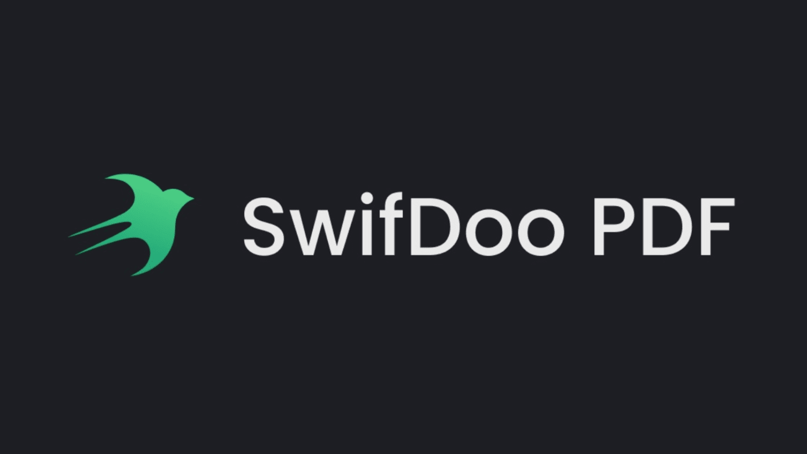 Logotipo do programa swifdoo, convertor e editor de arquivos em pdf.