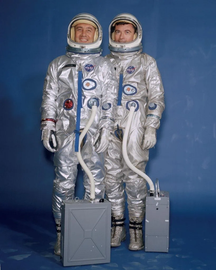 Wie haben sich die NASA-Anzüge im Laufe der Zeit verändert? NASA Gemini 3 Missionsanzug