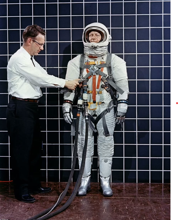 Traje de Neil Armstrong para a missão Apollo 1
