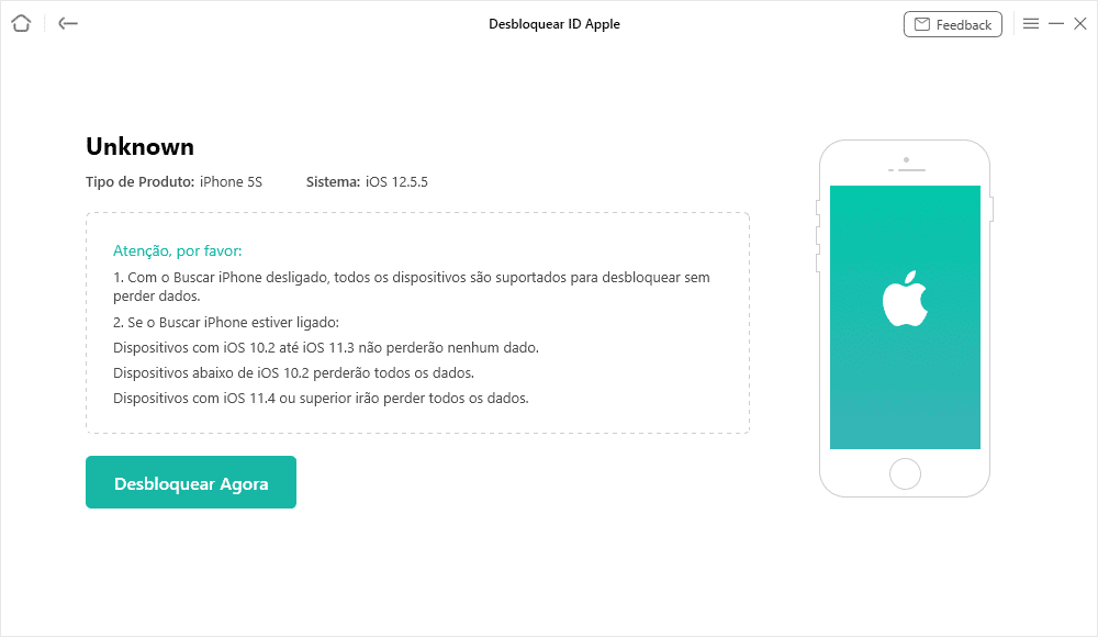 Esqueci minha senha do icloud, e agora? Observe as informações com atenção e confirme o processo