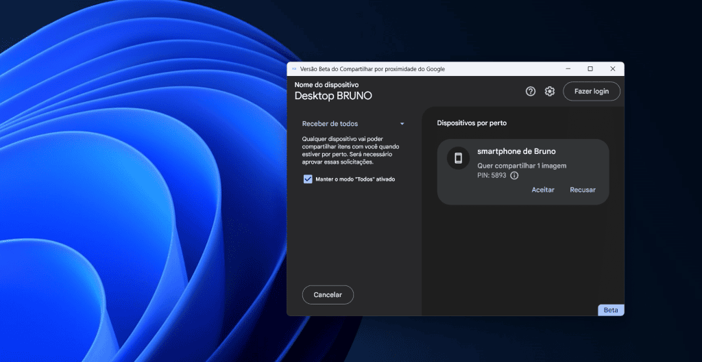 Nearby share: como usar o "airdrop do android". Recurso de compartilhamento de arquivos entre smartphones e tablets android agora também permite transferir arquivos pro pc. Veja como usar