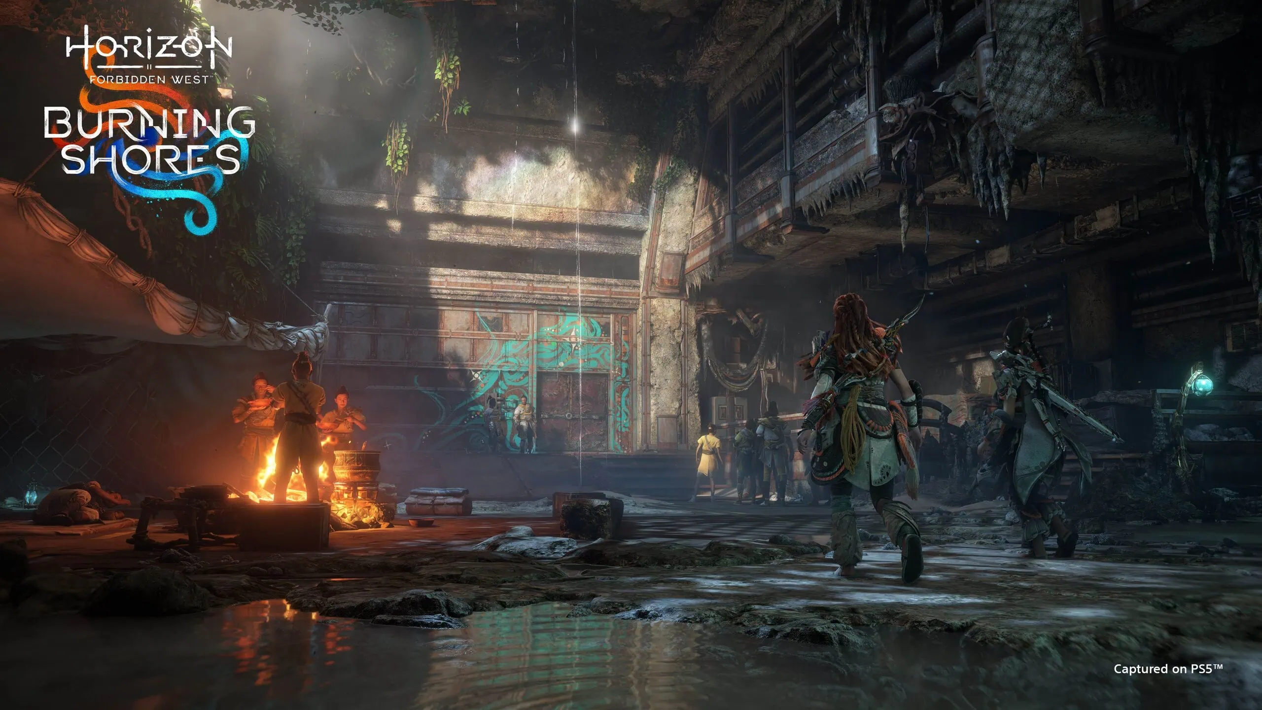 Review: horizon forbidden west: burning shores foca em aloy Captura de tela do horizon forbidden west burning shores