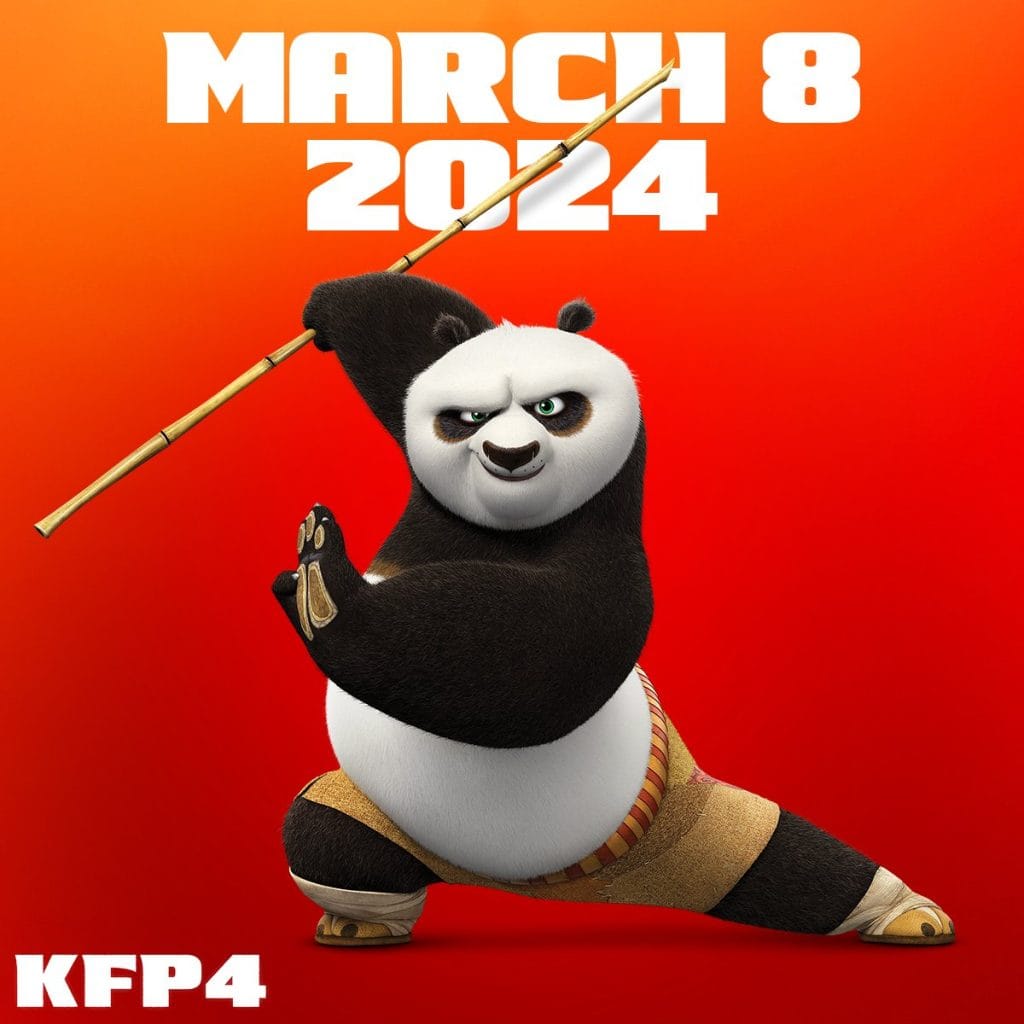Imagem divulgação de kung fu panda 4