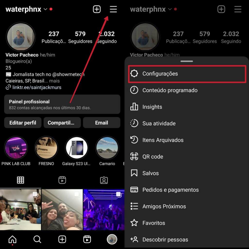O que fazer se não consigo postar stories no instagram? Envio de mensagem para postar stories no instagram