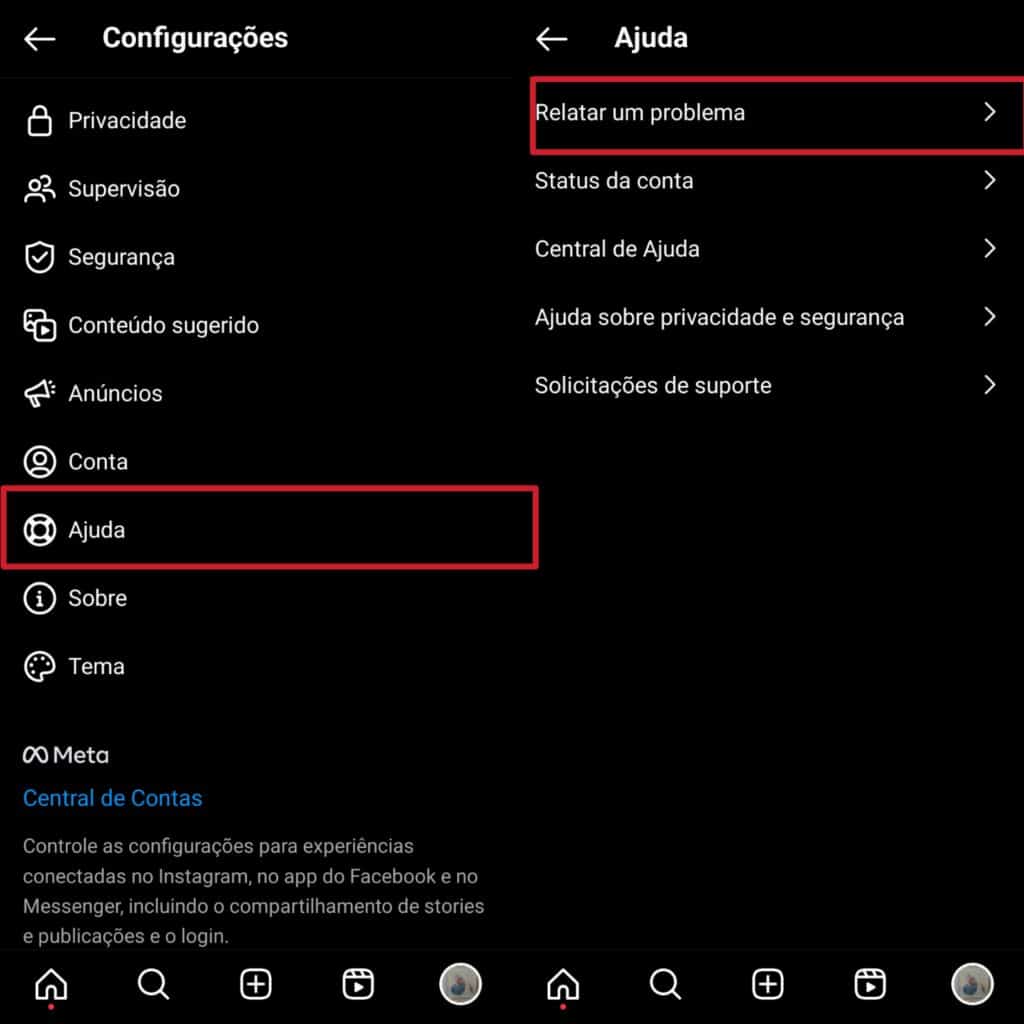 O que fazer se não consigo postar stories no instagram? Envio de mensagem para postar stories no instagram