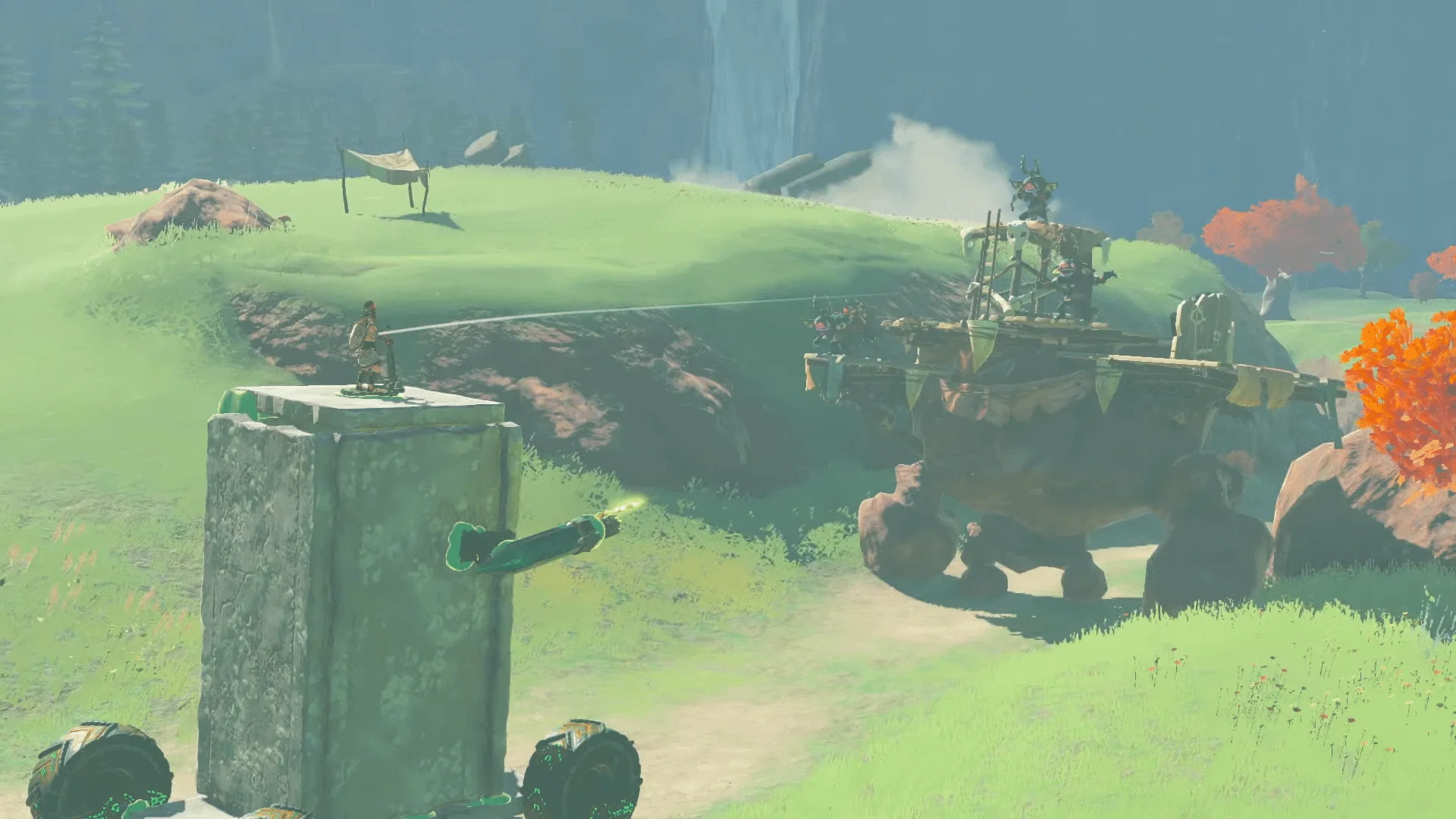 Novo trailer de zelda tears of the kingdom é incrível! Link enfrentando inimigos ao bom estilo mecha