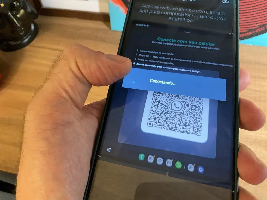 Como usar a mesma conta do whatsapp em dois celulares Escaneamento de qr code do whatsapp no modo companion