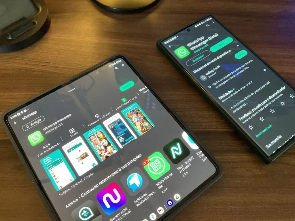 Cómo usar la misma cuenta de WhatsApp en dos celulares Dos dispositivos Android que se usarán para conectar una cuenta de WhatsApp en dos teléfonos inteligentes