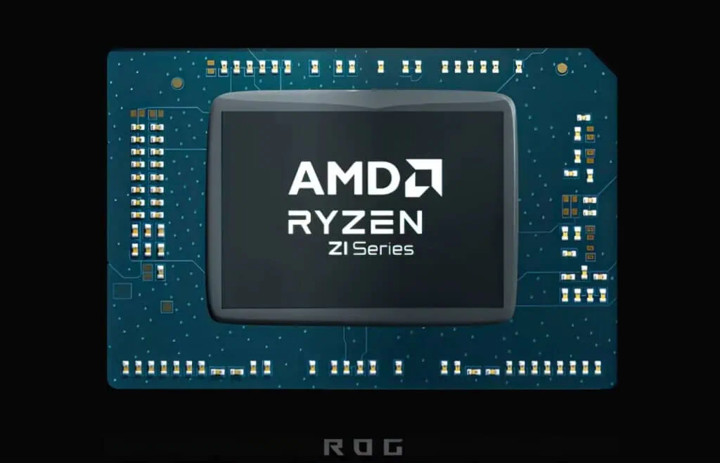 Conheça o rog ally, novo console de pc portátil ultrapotente da asus Processador amd z1 do rog ally da asus