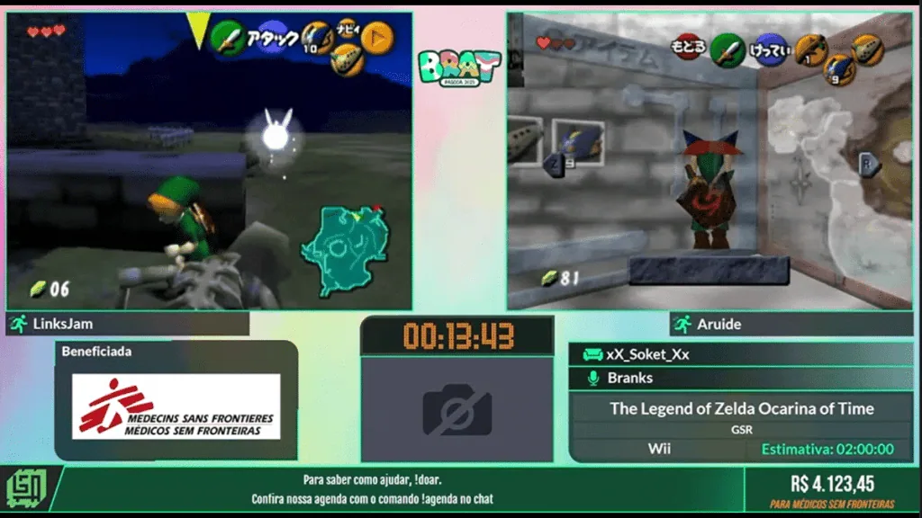 Como funciona o speedrun? A brat pascoa 2023 ao vivo no twitch