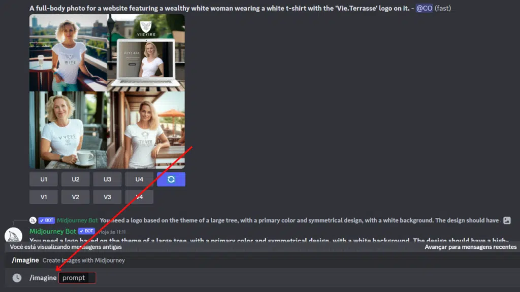 Como criar imagens fotorrealistas com ai no midjourney v5 Servidor de ai do midjourney v5 para criar imagens fotorrealistas