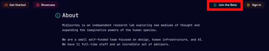 Como criar imagens fotorrealistas com ai no midjourney v5 Página de acesso ao midjourney v5