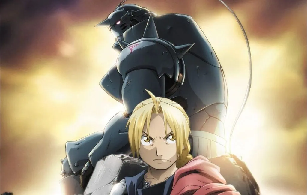 20 animes grátis na crunchyroll para assistir Os irmãos elric em imagem oficial de "fullmetal alchemist: brotherhood"