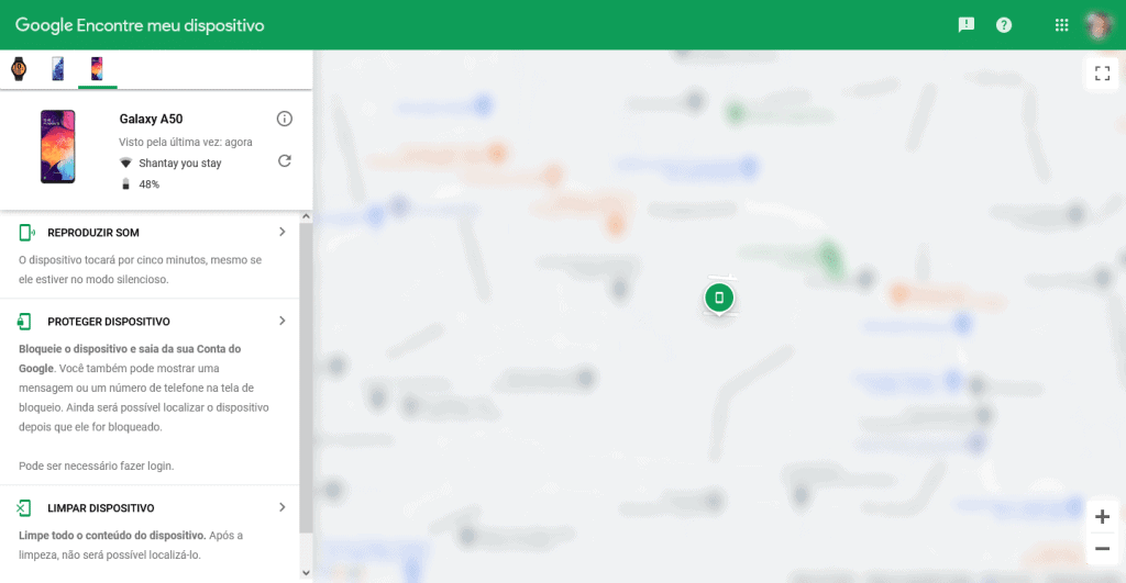 Como encontrar celular android perdido (ou roubado) Mapa onde é possível encontrar celular android