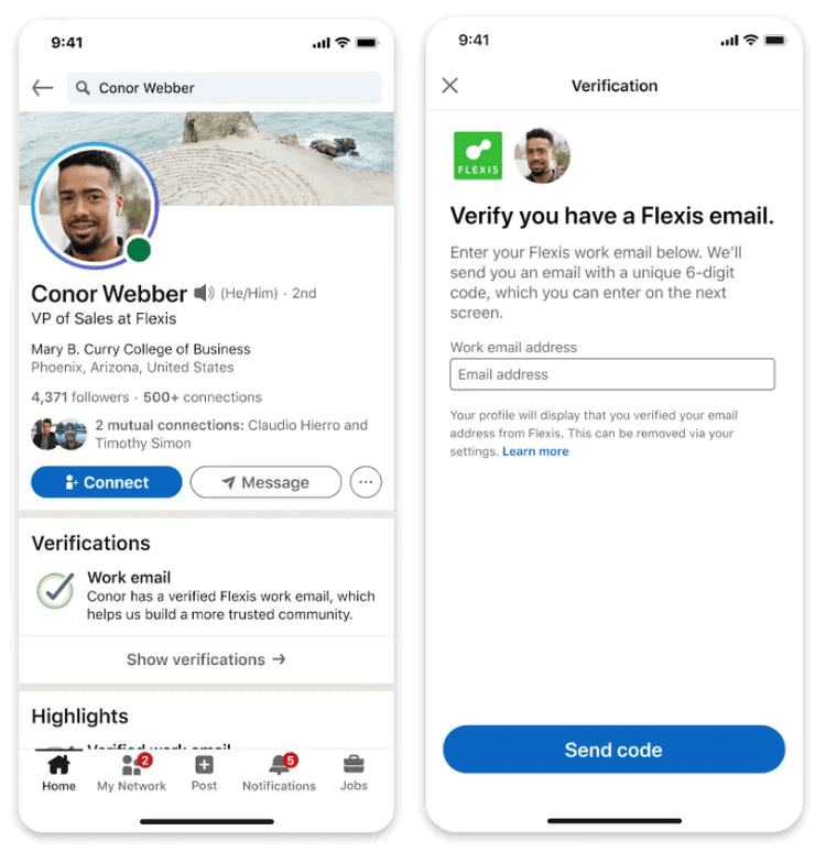 Linkedin terá selo de verificação gratuito para validar perfis Linkedin terá selo de verificação gratuito para validar perfis