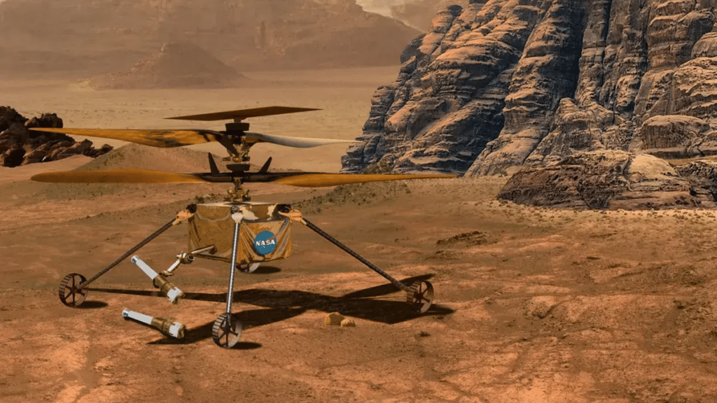 Novo helicóptero da NASA | TRIO