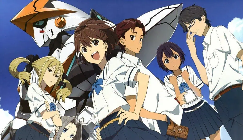 20 animes grátis na crunchyroll para assistir Personagens de "robotics;notes"