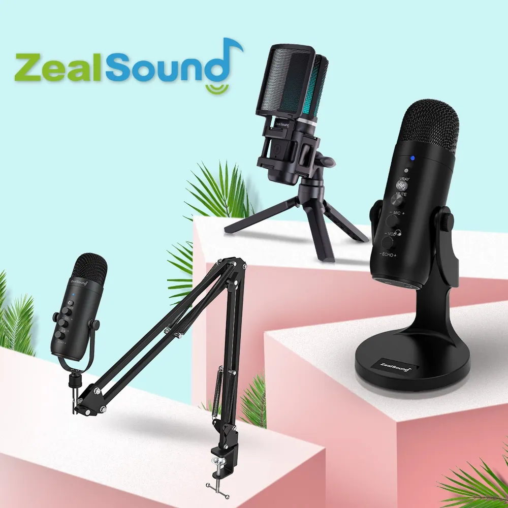 Nya ZealSound K66-mikrofonen lanseras för mindre än 150 real! Nya Zealsoound K66-mikrofonen lanseras för mindre än 150 reais!. Den multifunktionella USB-kondensatormikrofonen Zealsoound K66 lanserades denna vecka med överkomliga priser med fokus på inspelningar, spel och poddsändningar.