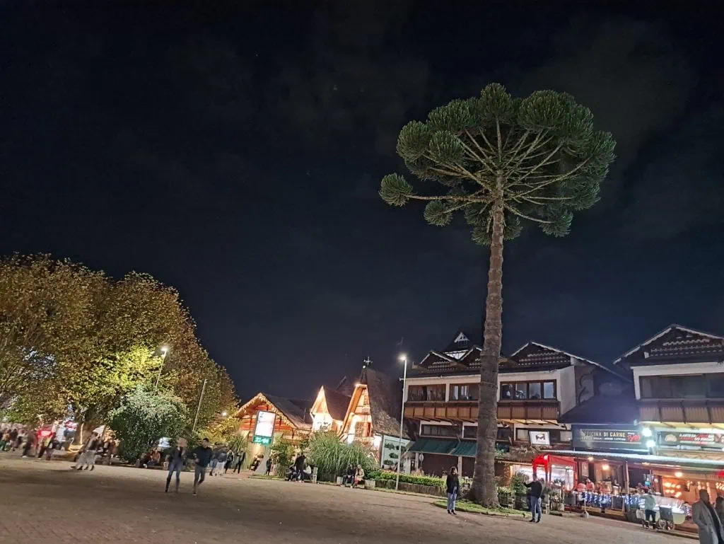 Review: galaxy m54 5g, um intermediário de respeito Foto noturna com o galaxy m54 com modo nightography ativo