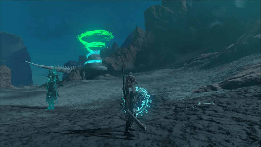 Dicas e truques para dominar tears of the kingdom Link com uma arma de madeira em tears of the kingdom