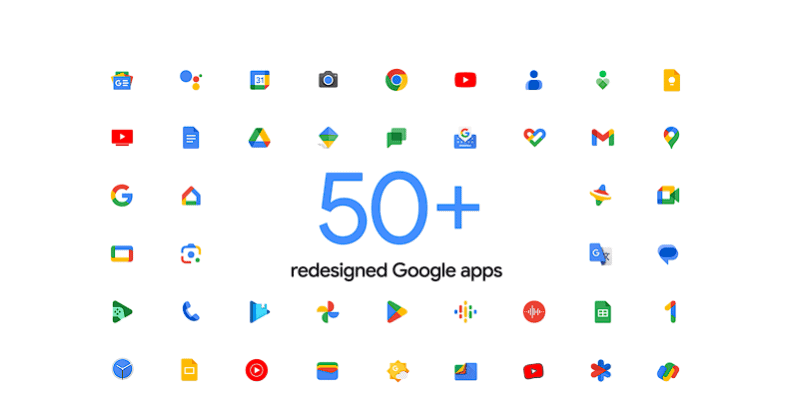 カスタマイズ用に強化された人工知能を備えた Android 14 アプリ アイコン。
