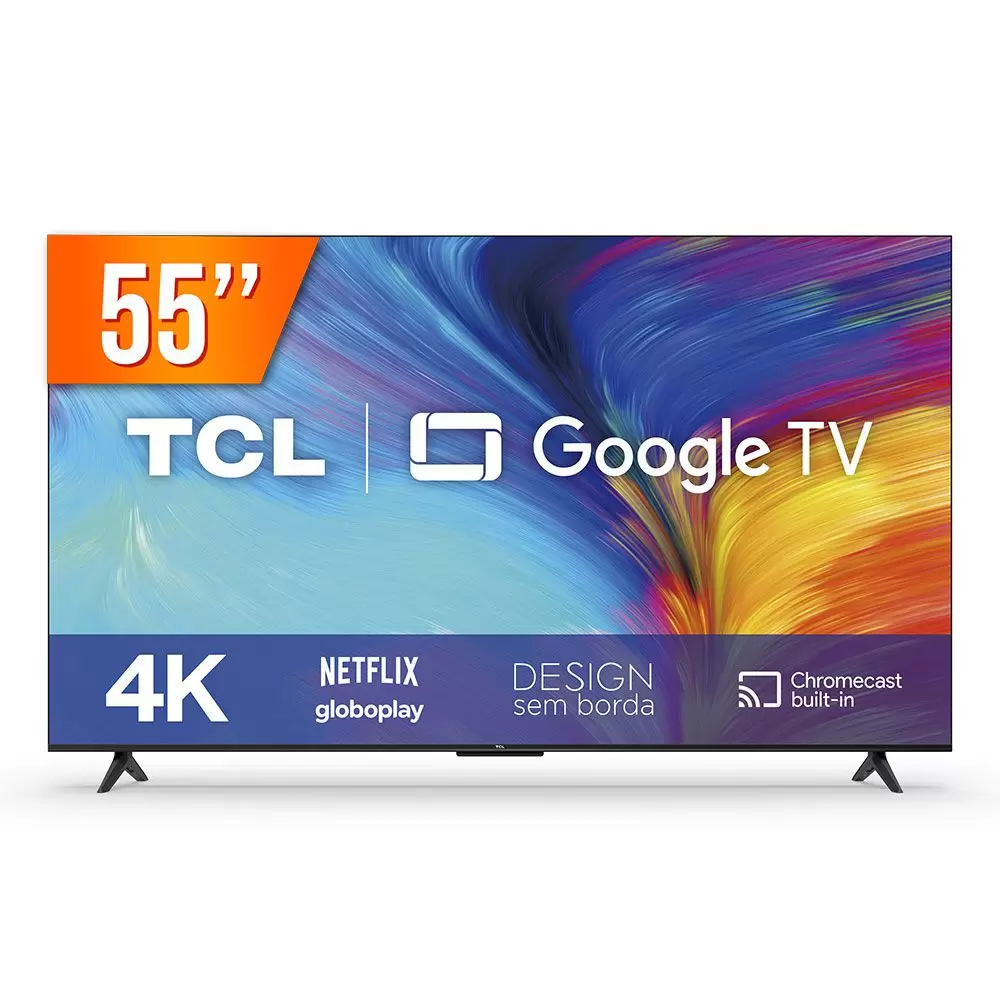 Melhores smart tvs para comprar em 2023: tcl 55p635 4k 55"