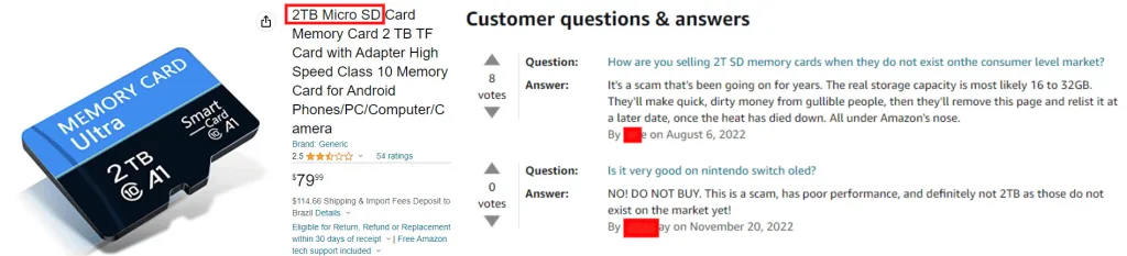 Como saber se seu cartão de memória é falso Cartão sd amaz comentários t alt