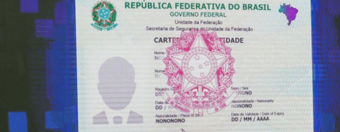 Nova carteira de identidade está disponível em 12 estados, saiba quais são Cni t atl