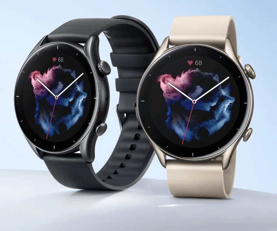 Smartwatches com desconto de até 68% no aliexpress. Veja os modelos! O poder da tecnologia em um relógio elegante. Descubra o amazfit gtr 3. Imagem: amazfit.