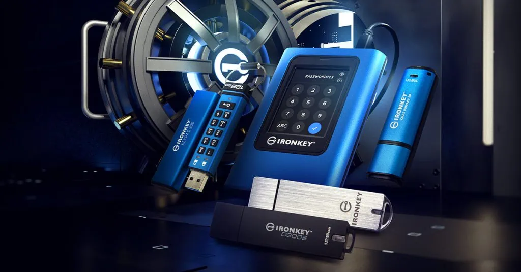 Kingston lança pendrive com senha para maior segurança Linha ironkey da kingston