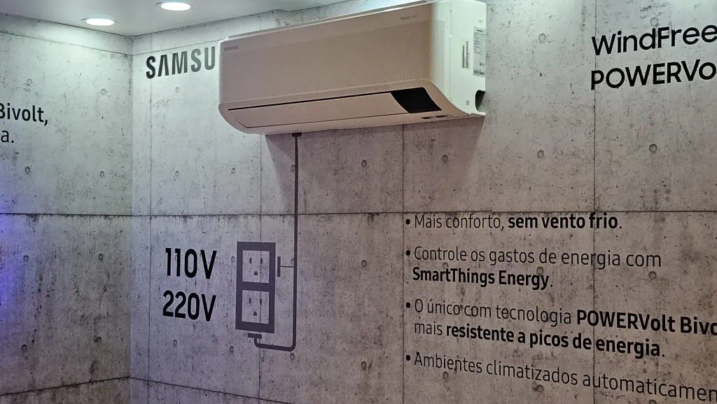 Samsung lança ar-condicionado windfree pro energy, n. º 1 em economia de energia Windfree power energy