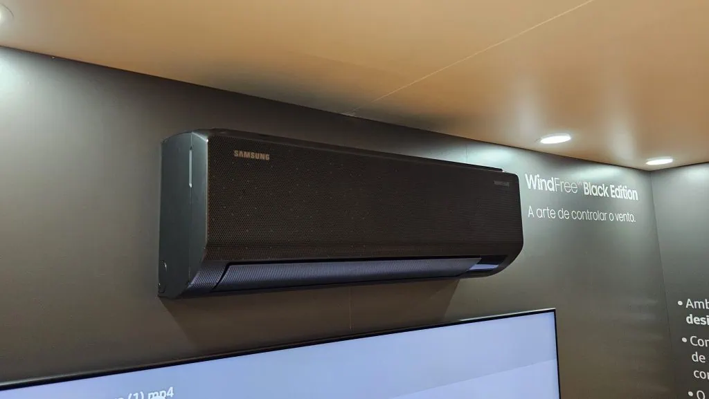 Samsung lança ar-condicionado windfree pro energy, n. º 1 em economia de energia Windfree black edition