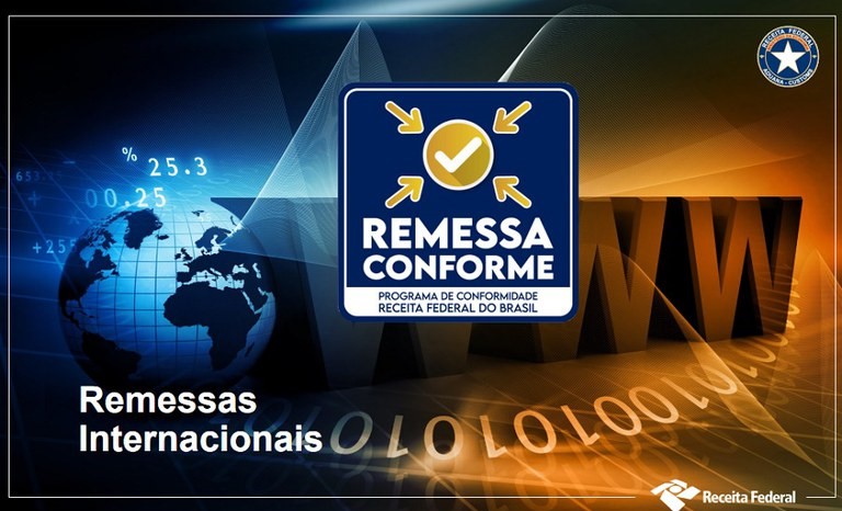 Logo do programa remessa conforme para compras internacionais