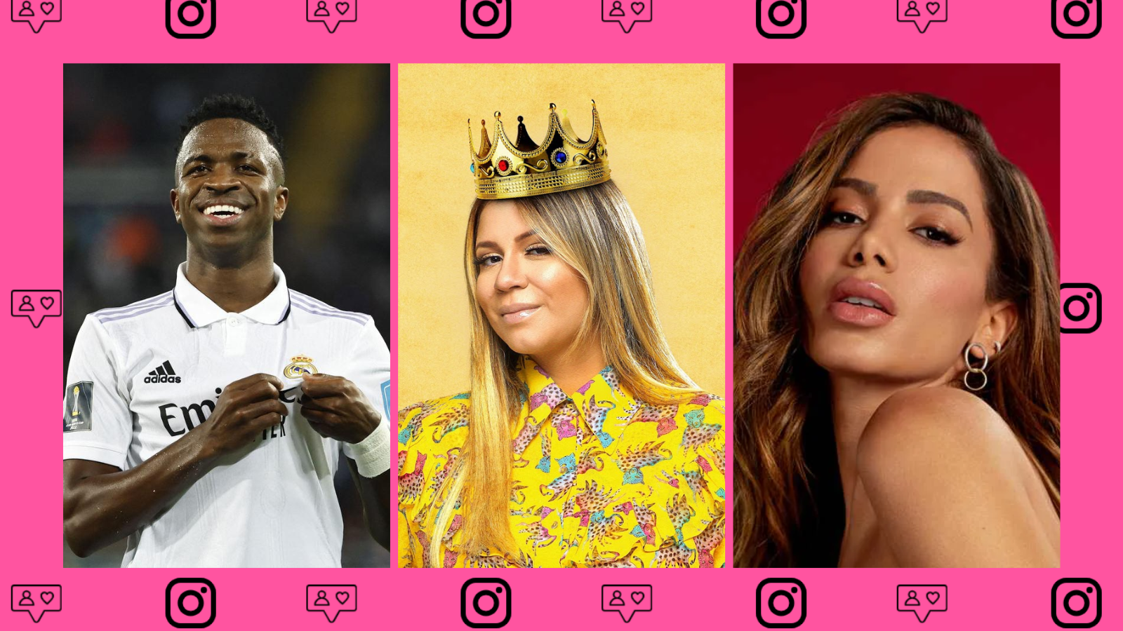 Os 20 perfis brasileiros mais seguidos do instagram. A maioria das celebridades são artistas em geral, jogadores de futebol e comediantes. Será que você segue algum deles no instagram? Vem descobrir!