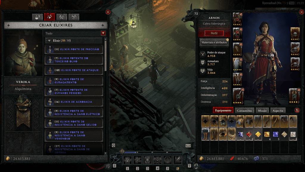 Dicas para sobreviver no modo hardcore de diablo iv Alquimista no diablo iv