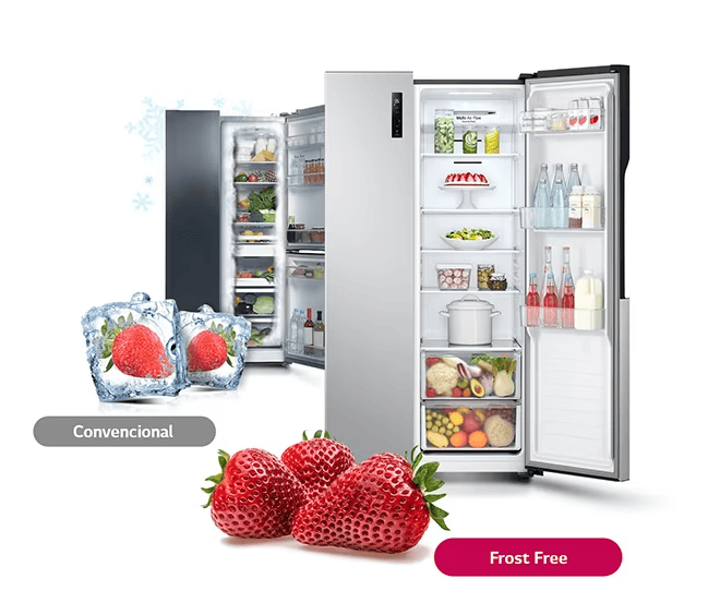 Lg lança 1. ª tv oled 8k no brasil Refrigerador side by side