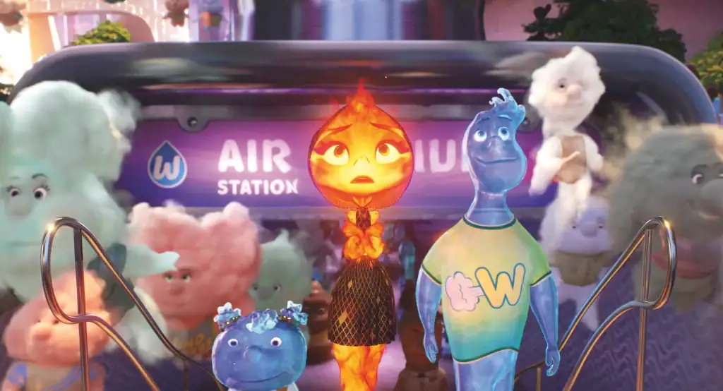 Bilan : Elements raconte une histoire d'amour passionnée mais prévisible Éléments, revue, disney pixar