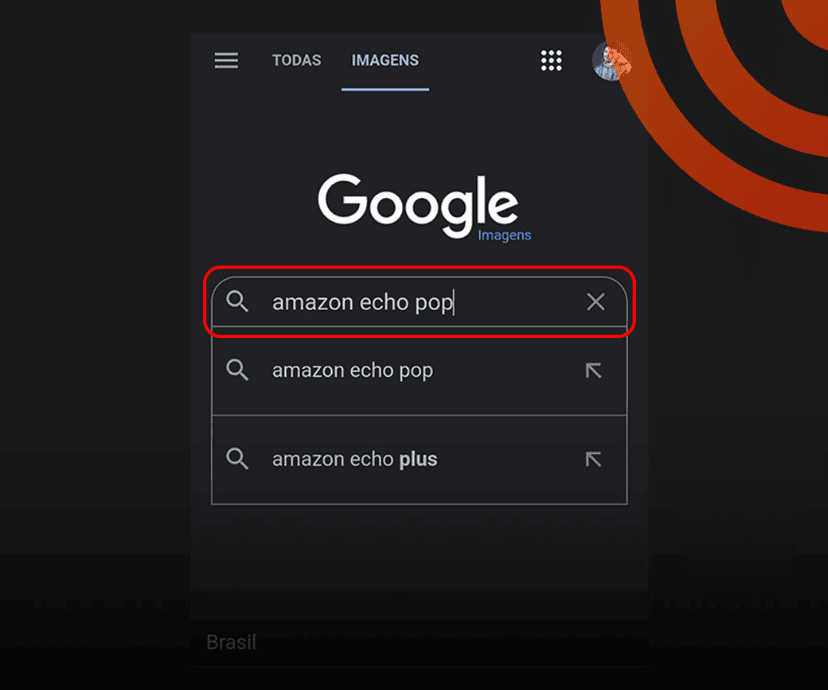 Como achar imagens sem direitos autorais no google Pesquisa por imagens t alt caixa de pesquisa do google com busca sobre produto, em cor escura