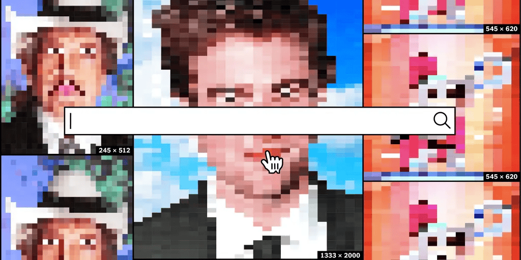 Como achar imagens sem direitos autorais no google Imagens sem direitos autorais t alt sub 1 ilustrações com imagens de pessoas em quadrados menores, com caixa de pesquisa logo ao centro