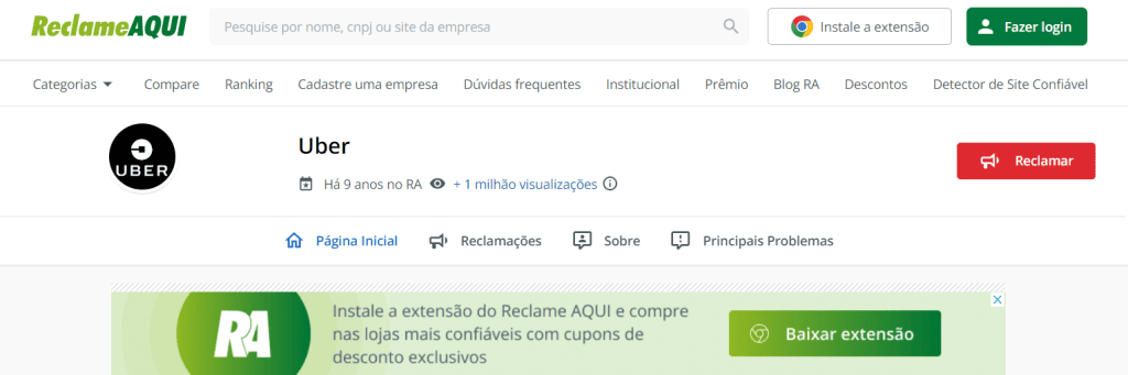 Cómo presentar una queja con Uber o denunciar a un conductor Uber reclamo aquí página