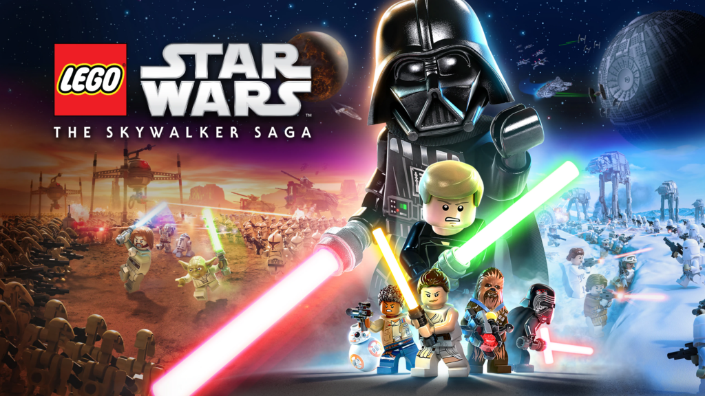 Lego star wars a saga skywalker ps4 & ps5: reviva as emocionantes aventuras da saga star wars de uma forma divertida e cativante, construindo e explorando o universo lego nessa jornada épica. Imagem: playstation