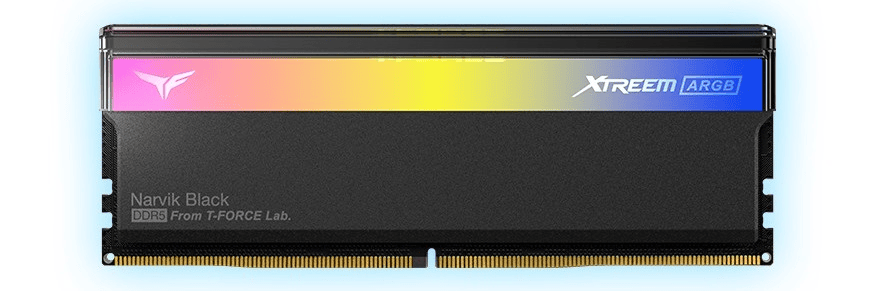 Memória ram ddr5 de 8266 mhz: conheça as novidades da teamgroup Grande novidade em destaque da teamgroup: memória t-force xtreem argb ddr5. Imagem: teamgroup